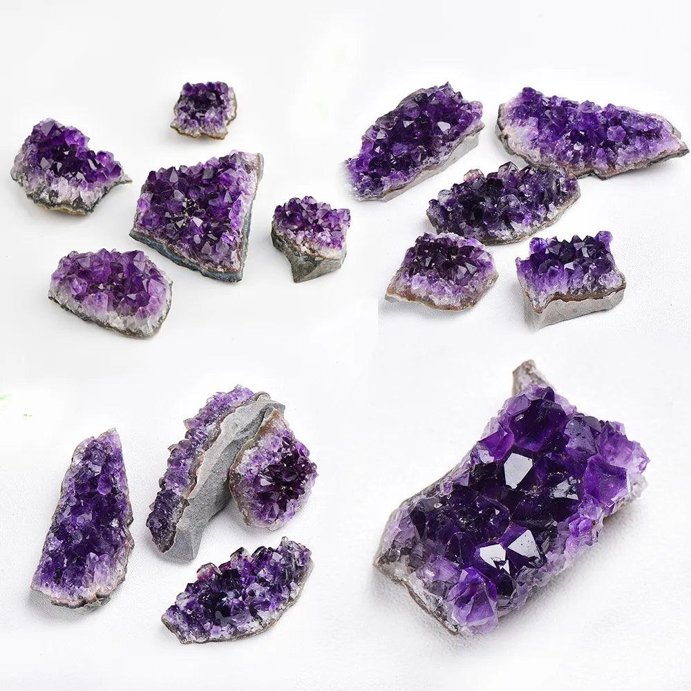 Spirituelle Amethyste und Crystals als Deko oder Accessoire