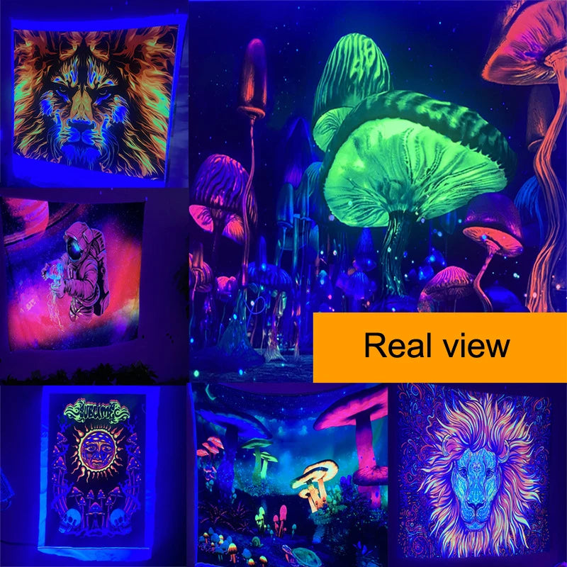 Mand black light poster