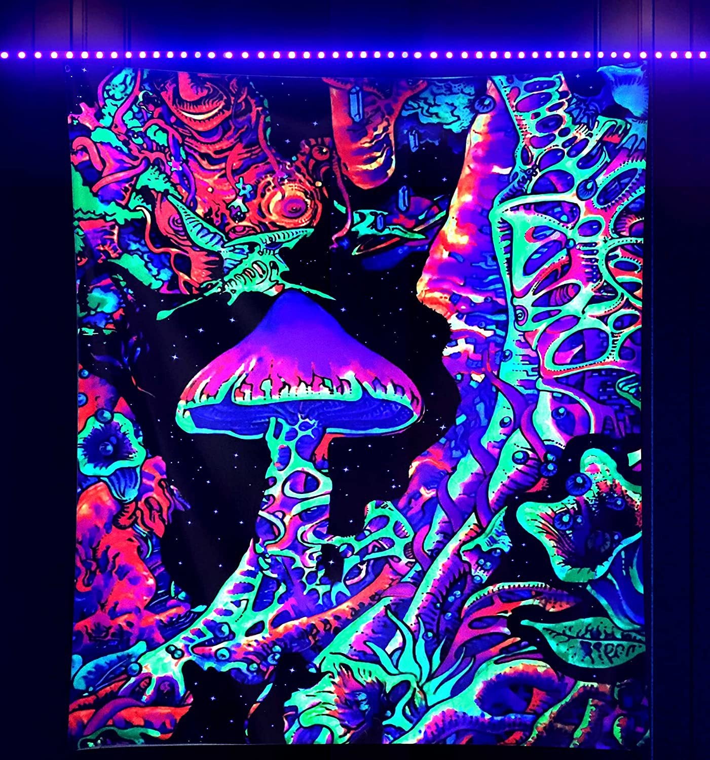 Psychedelic Life or Dead Schwarzlichtposter