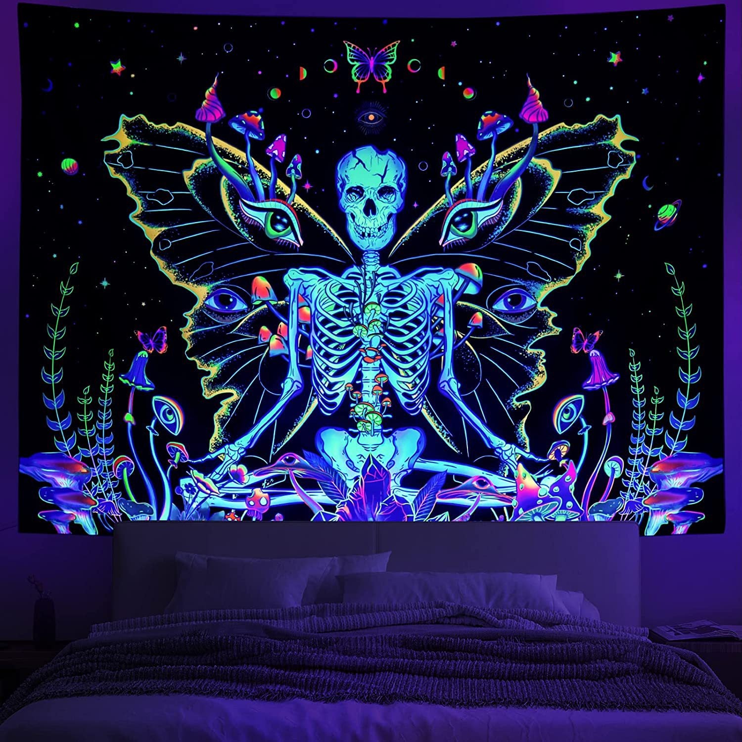 Psychedelic Life or Dead Schwarzlichtposter