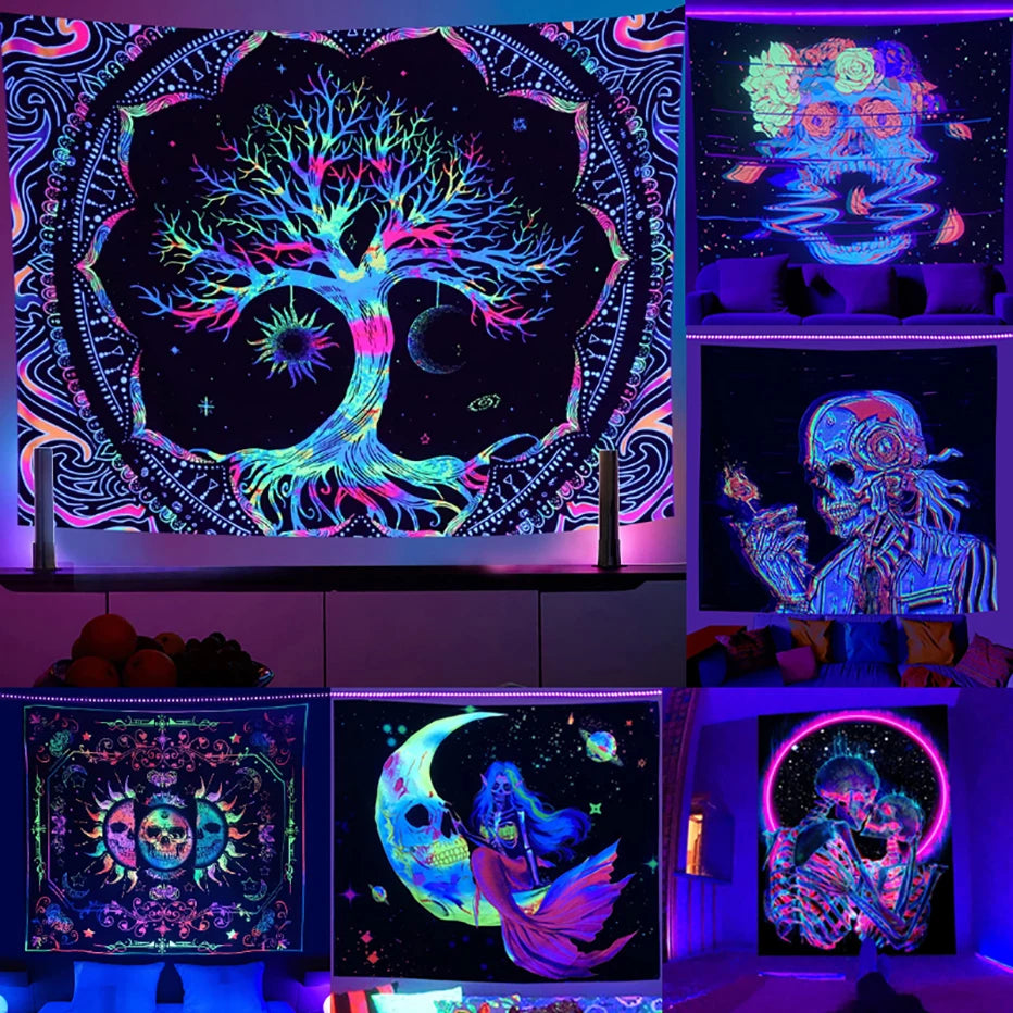 Mand black light poster