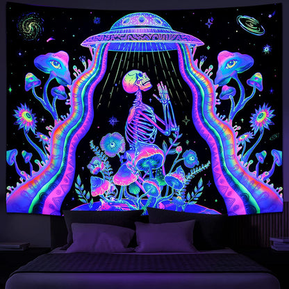 Psychedelic Life or Dead Schwarzlichtposter