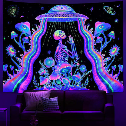 Psychedelic Life or Dead Schwarzlichtposter