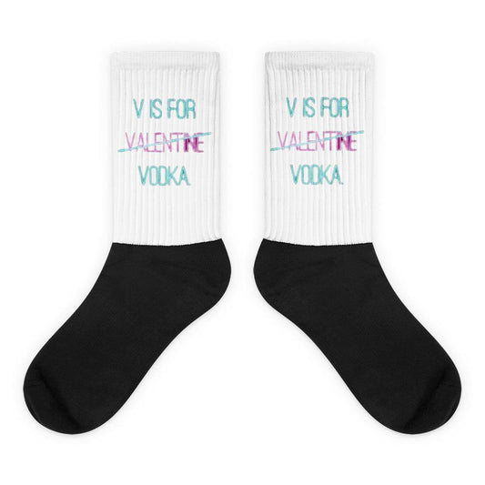 V is for Vodka - Socken