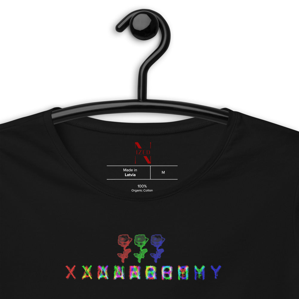 Xanax Anarchy Bio-Crop-Top