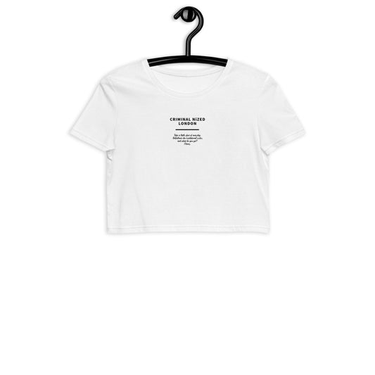 Criminal NiZED x London Crop-Top