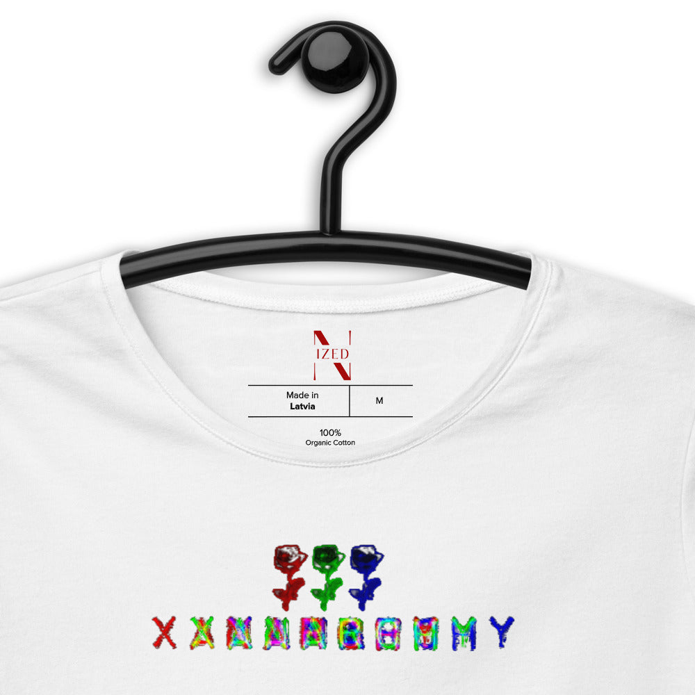 Xanax Anarchy Bio-Crop-Top