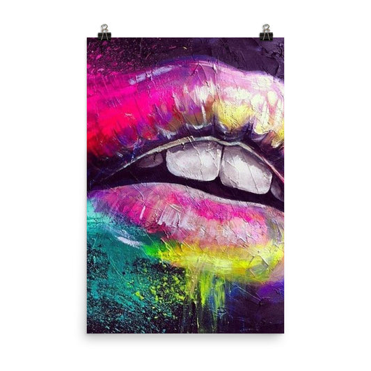 Rainbow Kiss - Poster