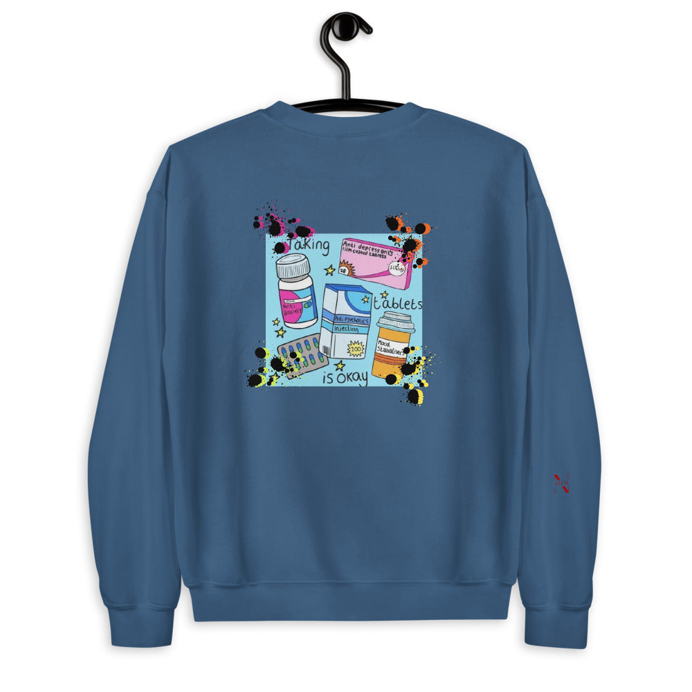 SINNERS x Taking Tablets is Okay Sweater