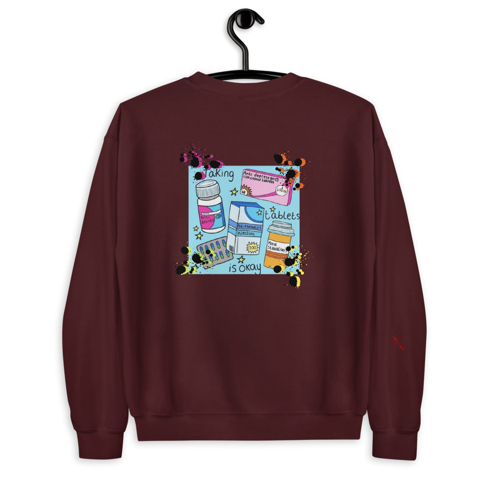 SINNERS x Taking Tablets is Okay Sweater