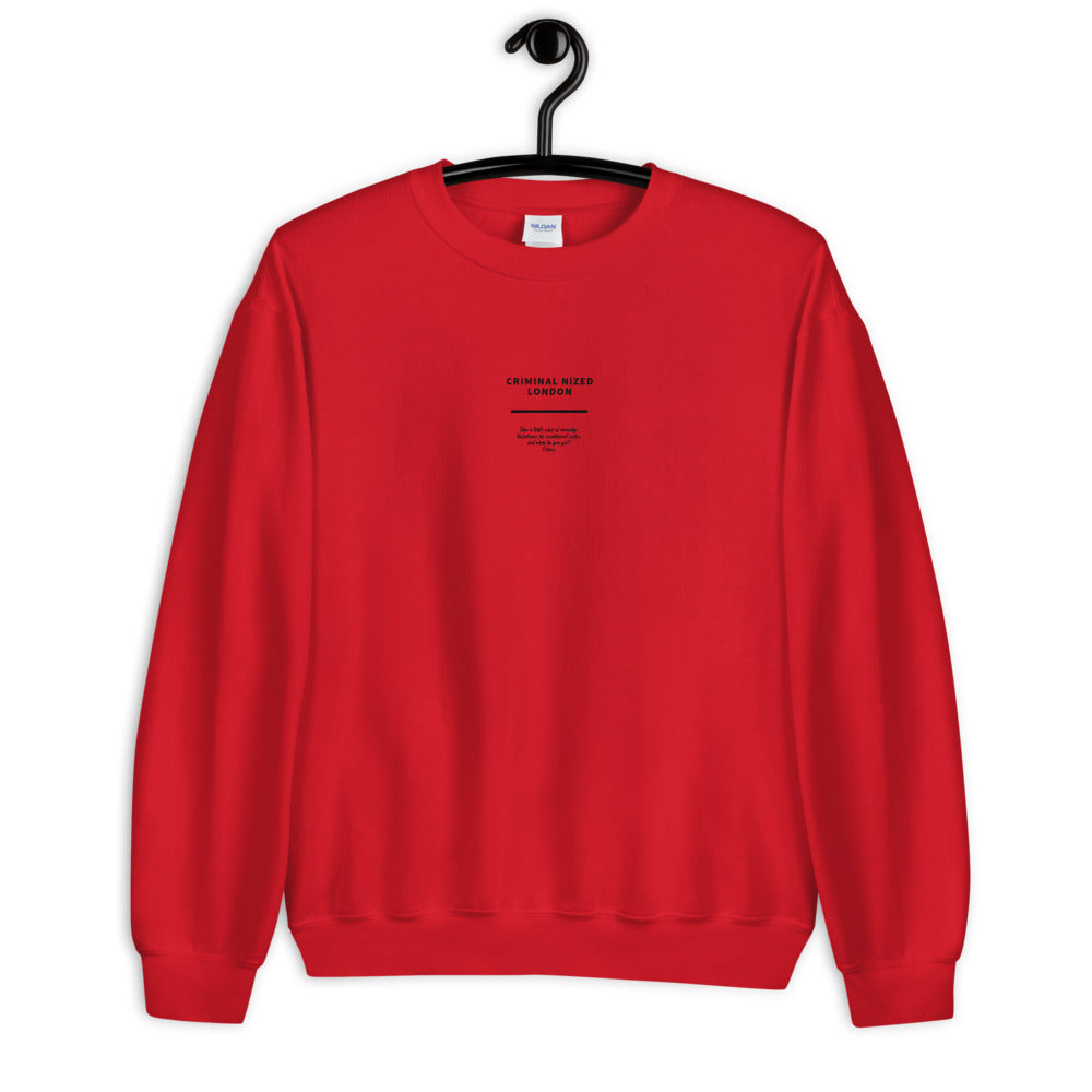 Criminal NiZED x London Sweatshirt