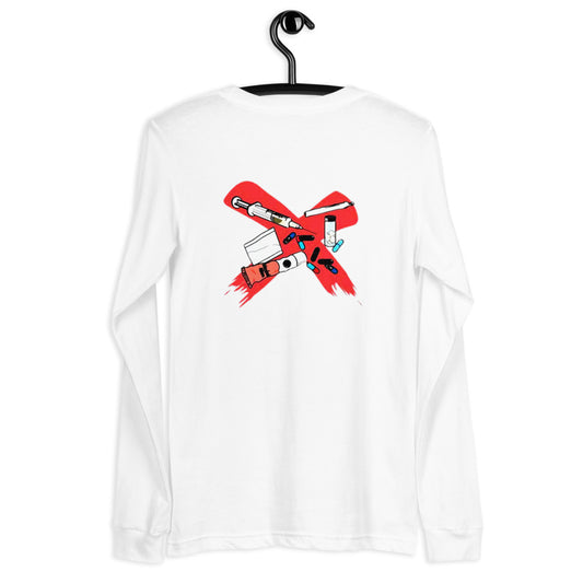 X All DRUGS Langarmshirt