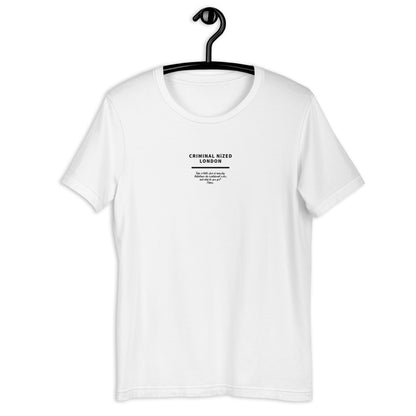 Criminal NiZED x London T-Shirt